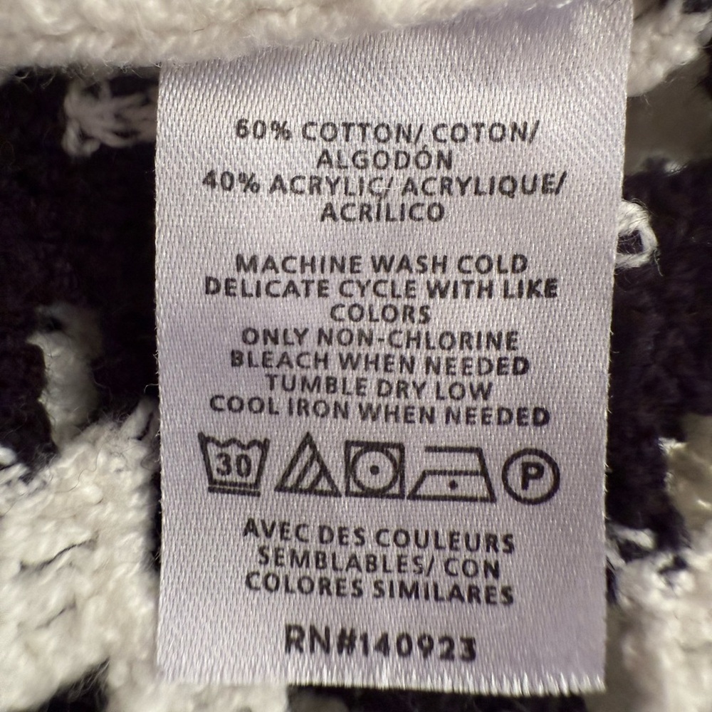 EUC LOFT Beach Crochet Swimsuit Coverup Size M - Picture 7 of 7